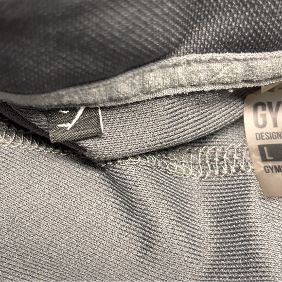 Gymshark Women's Size L Training Zip Up Jacket In Gray Workout Running Light - Picture 5 of 11